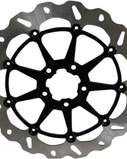 Wave Floating Brake Rotor - Black