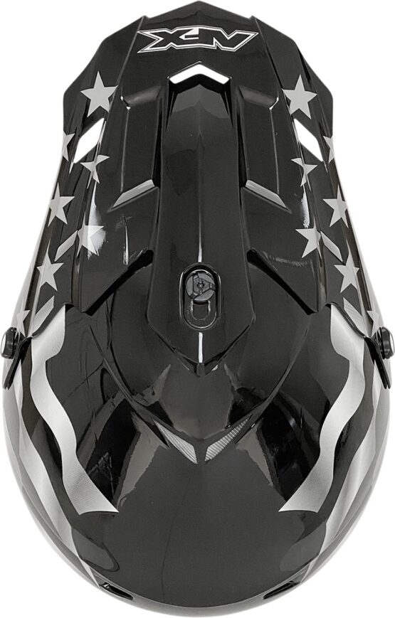 AFX FX-17 Flag Helmet 3XL Freedom Stealth Unisex - Image 4