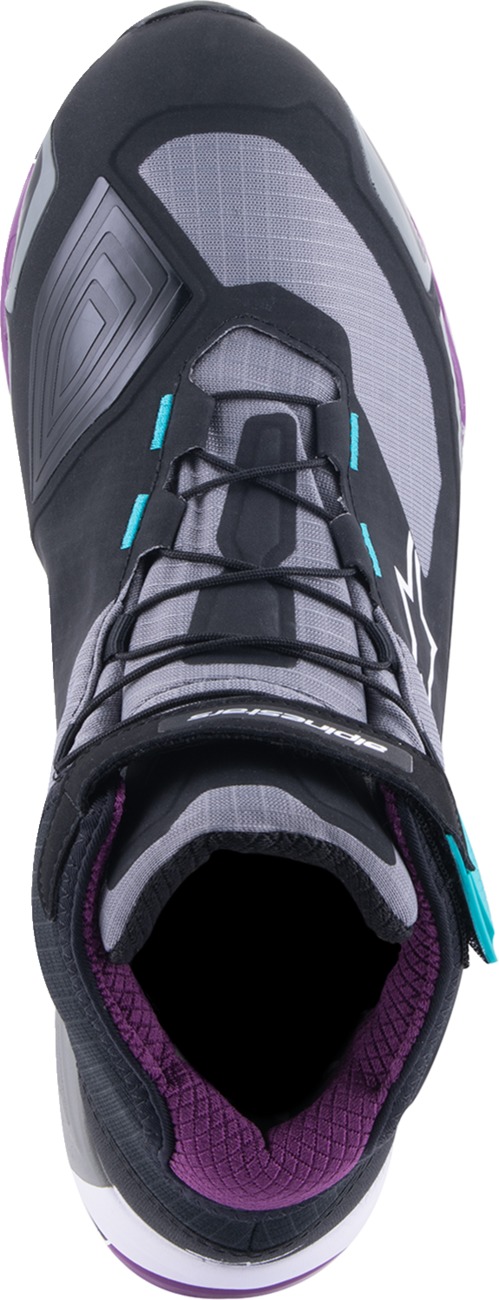 Alpinestars Stella CR-X Drystar Womens Shoes Black/Teal US 9 - Image 3