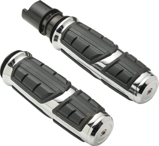 CIRO Chicane Grips Chrome for Harley Street Glide Road Glide - Image 2