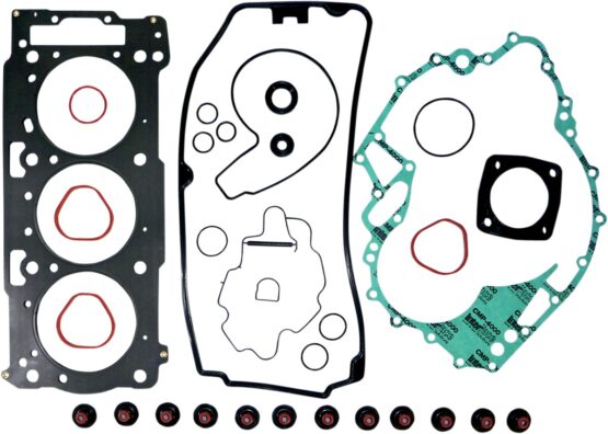Vertex Complete Gasket Kit w/Oil Seals for PWC Black