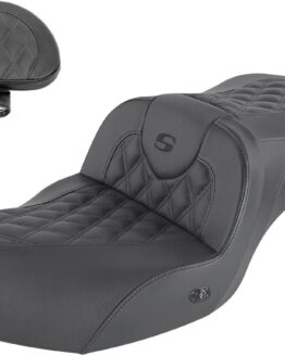 Heated Road Sofa Lattice Stitch 2-Up Seat w/Backrest