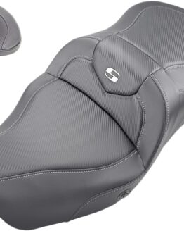 Heated Road Sofa Carbon Fiber 2-Up Seat Gel w/Backrest