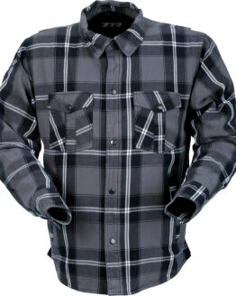 Z1R Ashwood Flannel Jacket Gray Small Men's