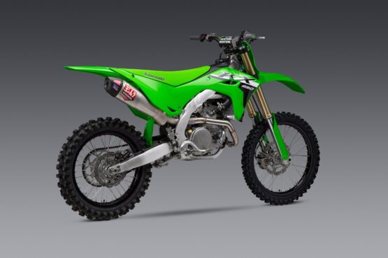 Yoshimura RS-12 SS/AL/CF Exhaust System for KX450 2024 - Image 4