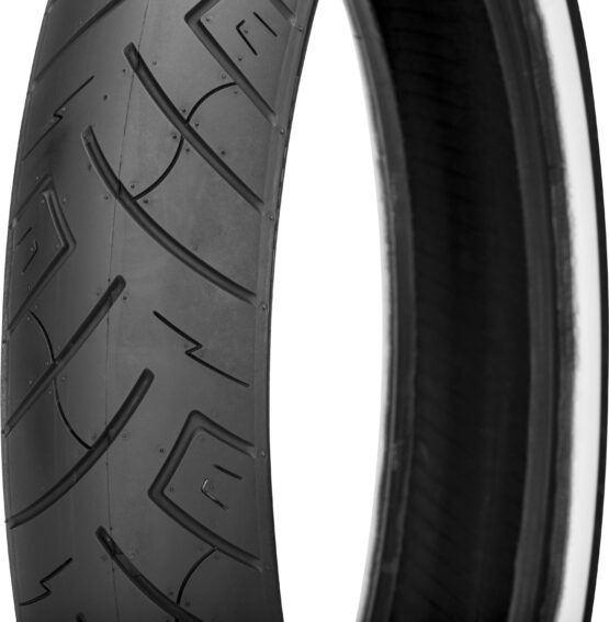120/70-21 F777 68V Reinforced White Wall Front Tire - Image 2
