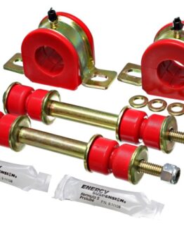 1-1/4in Front Sway Bar Bushing Set - Red