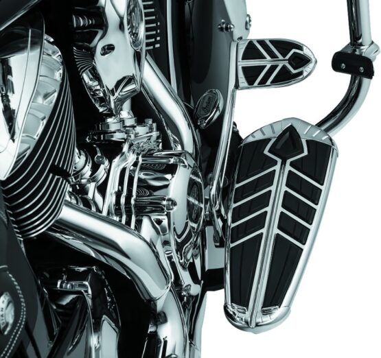 Kuryakyn Spear Brake Pedal Pad Chrome For 2014-2023 Indian - Image 3
