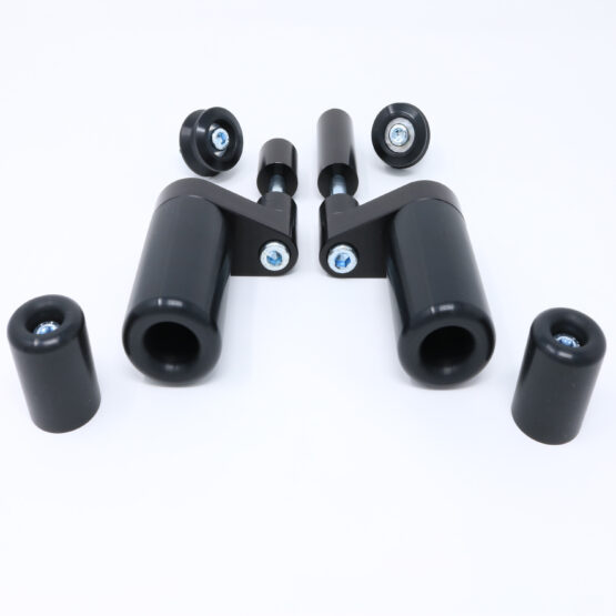 Shogun Complete No Cut Frame Slider Kit Black For Kawasaki Ninja 500 2024