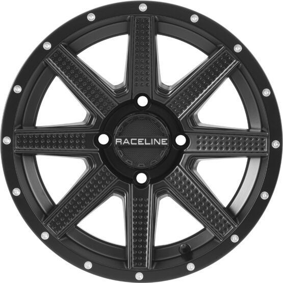 Hostage Front/Rear Wheel Gloss Black 14X7 4/110 5+2 - Image 2