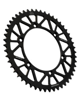Black Aluminum Rear Sprocket - 50 Teeth 520 Pitch