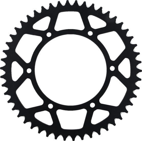 Supersprox Aluminum Rear Sprocket 50T Black Fits Yamaha 520 Chain - Image 3