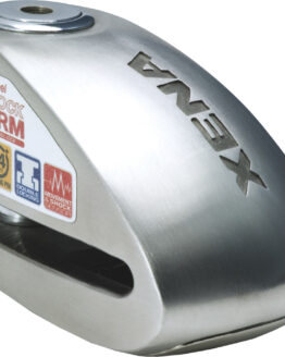 Xena XX6 Alarm Disc Lock 3.3" x 2.3" Stainless Steel