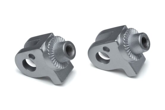 Kuryakyn Splined Peg Adapter Silver Fits Triumph