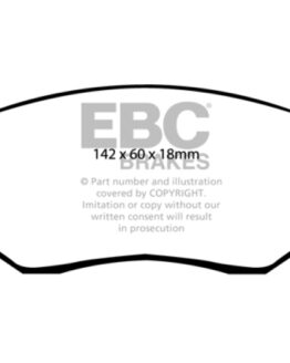 EBC Greenstuff Front Brake Pads DP2678 Fits 80-83 Chrysler Cordoba 3.7