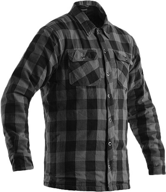 RST Lumberjack CE Shirt Grey Check - Large