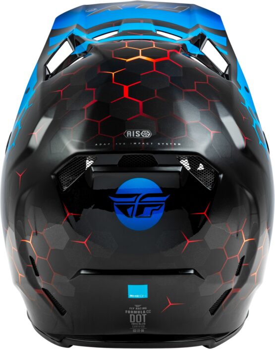 Fly Racing Formula CC Tektonic Helmet Black/Blue/Red XL - Image 3