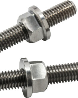 Titanium Axle Adjuster Bolts 8X52mm 10mm/12mm Heads