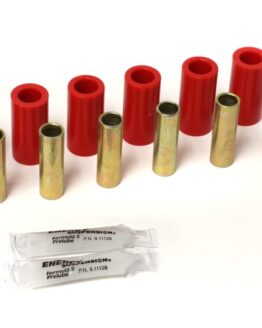 Energy Suspension Leaf Spring Bushing Set - Red Fits CJ Front or Rear