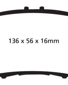 EBC Greenstuff Front Brake Pads DP22041 Fits 10+ Honda CR-Z 1.5 Hybrid