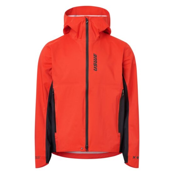 USWE Waterproof MTB Jacket Flame Red XL