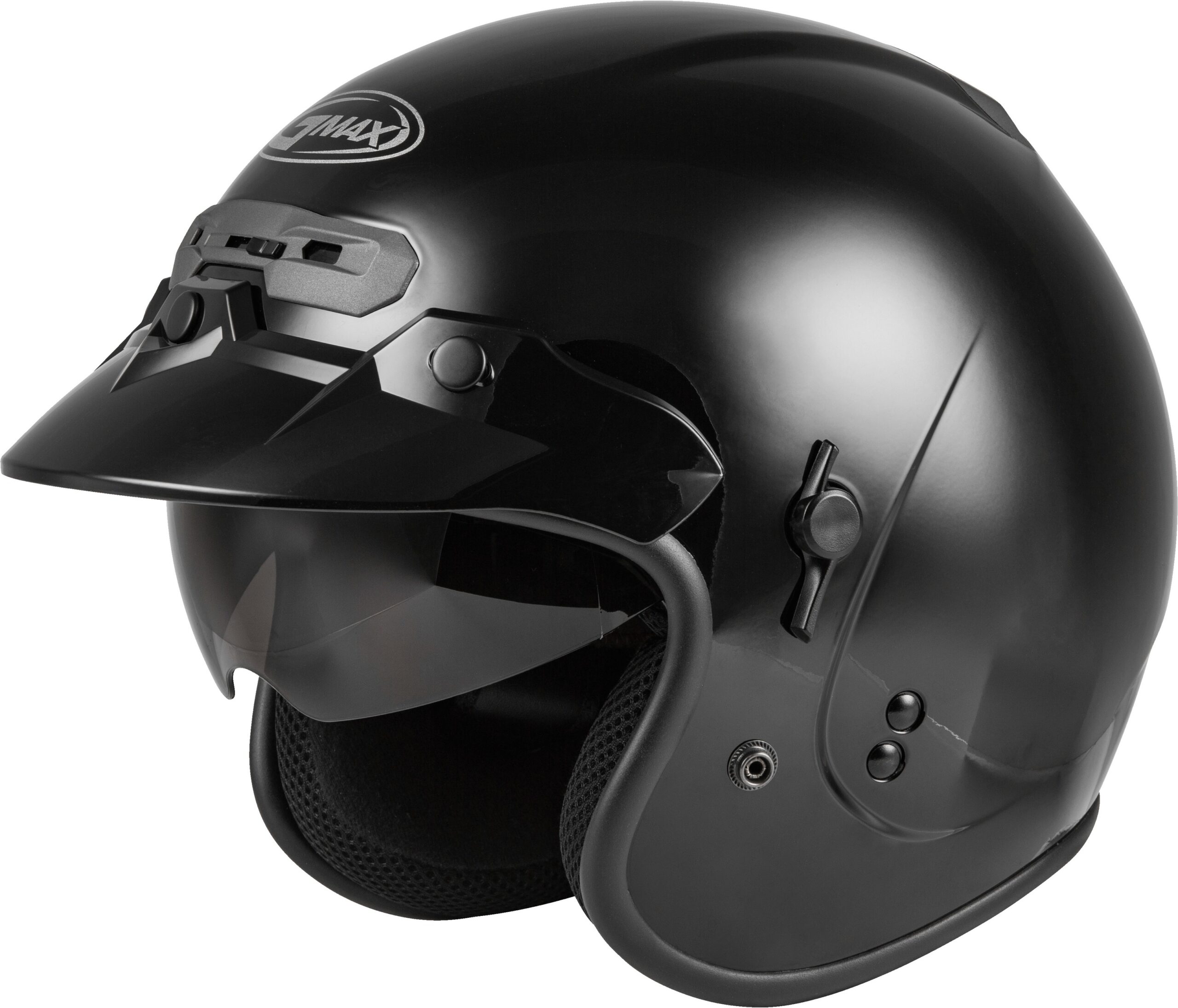 GMAX GM-32 Open-Face Helmet Black X-Small - Image 5