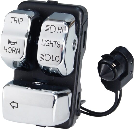 Drag Specialties Can Bus Handlebar Control Module Chrome For Harley-Davidson