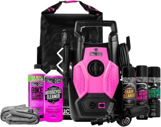 Motorcycle & ATV Pressure Washer Cleaning Kit Bundle
