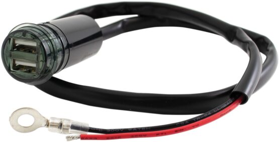 KOSO North America Dual USB Adapter Universal Black - Image 3