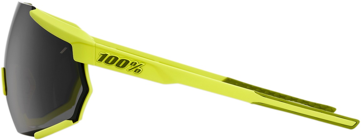 Racetrap Sunglasses Yellow w/ Black Mirror Lens - Image 3