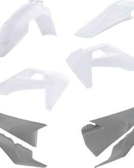 Acerbis Plastic Kit White For Husqvarna TE/FE 2020-2023