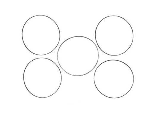 Cometic M8 Molded Rubber Clutch Seal 5 Pack