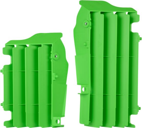 Acerbis Green Radiator Louvers Fits Kawasaki - Image 2