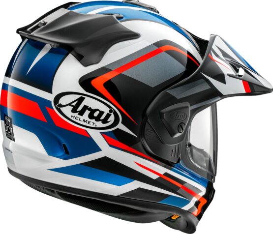 Arai XD-5 Discovery Helmet Large Red/Blue/White - Image 2