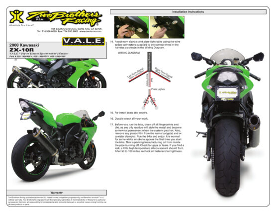 M2 Aluminum Slip On Exhaust System - Image 3