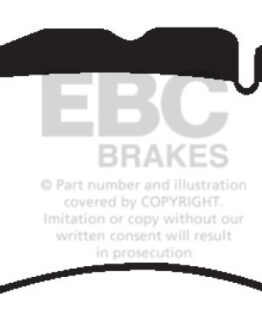 EBC Yellowstuff Front Brake Pads DP42174R Semi-Metallic Fits 12+ Vantage 4.7