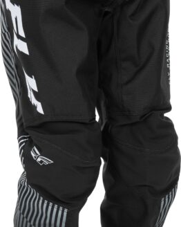 Fly Racing F-16 Youth Pants Black/White Size 22
