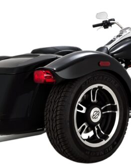 Chrome Twin Slash Round Slip On Exhaust Mufflers