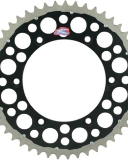 Aluminum Rear Sprocket Twinring 50T - Black