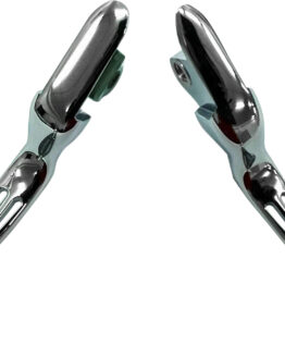 HardDrive Slotted Lever Set Chrome For Harley Softail 2015-2021