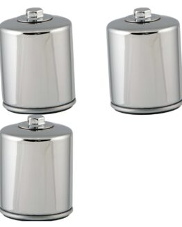 HF171CRC Race Oil Filter Chrome - 3 Pack