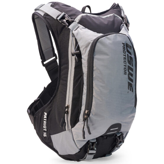 USWE Patriot 15 MTB Protector Pack 15L Grey/Black One Size