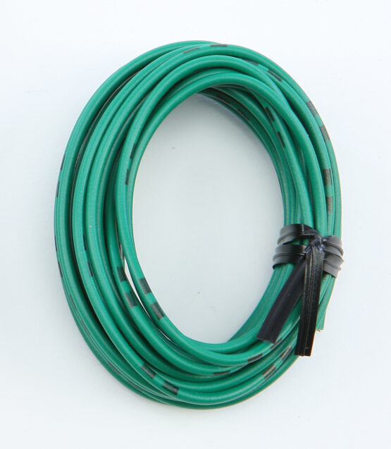 13' Color Match Electrical Wire - Solid Green 14A/12V 20AWG - Image 2