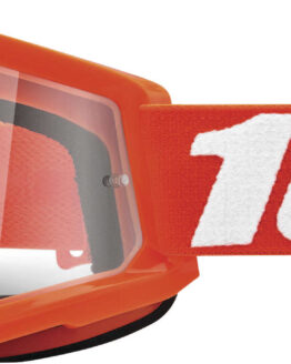Strata 2 Orange Junior Goggles - Clear Lens