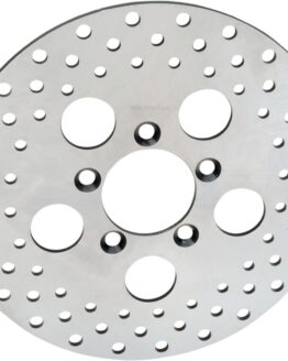 Solid Drilled Front Brake Rotor 254mm