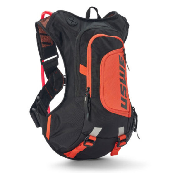 USWE Moto Hydro 8L Hydration Pack Black/Factory Orange