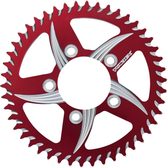 Vortex Red Cat5 43T 530 Rear Aluminum Sprocket Fits R1 FZ1 GSXR1000