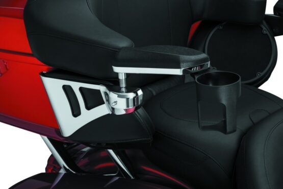 Kuryakyn Passenger Armrests Chrome For 14-23 Touring Models - Image 6