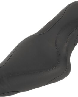 Daytripper Stitched Leather 2-Up Seat - Black