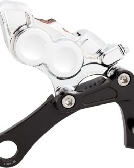 Arlen Ness Rear Brake Caliper Kit Chrome For Harley-Davidson Softail